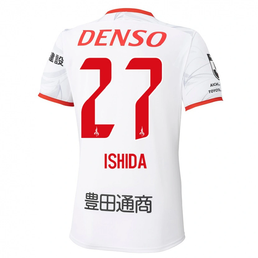 Danxen Dětské Kakeru Ishida #27 Červená Žlutá Daleko Hráčské Dresy 2025/26 Dres