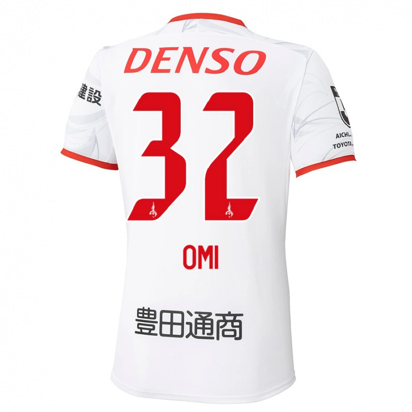 Danxen Dětské Sanii Omi #32 Červená Žlutá Daleko Hráčské Dresy 2025/26 Dres