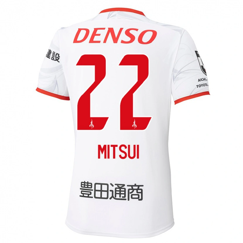 Danxen Dětské Daiki Mitsui #22 Červená Žlutá Daleko Hráčské Dresy 2025/26 Dres