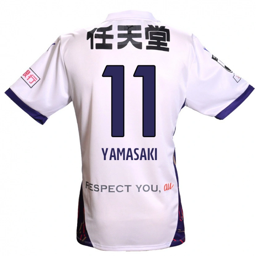 Danxen Dětské Ryogo Yamasaki #11 Fialová Bílá Černá Daleko Hráčské Dresy 2025/26 Dres