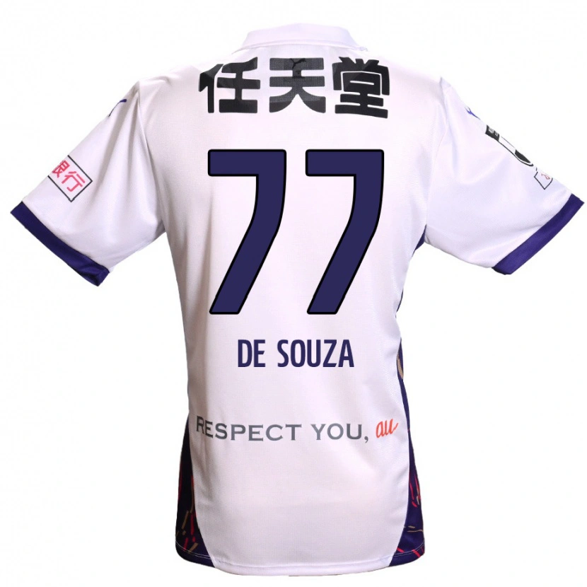 Danxen Dětské Murilo De Souza #77 Fialová Bílá Černá Daleko Hráčské Dresy 2025/26 Dres