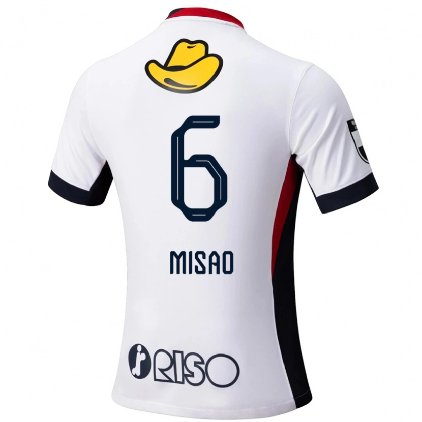 Danxen Dětské Kento Misao #6 Červená Černá Daleko Hráčské Dresy 2025/26 Dres