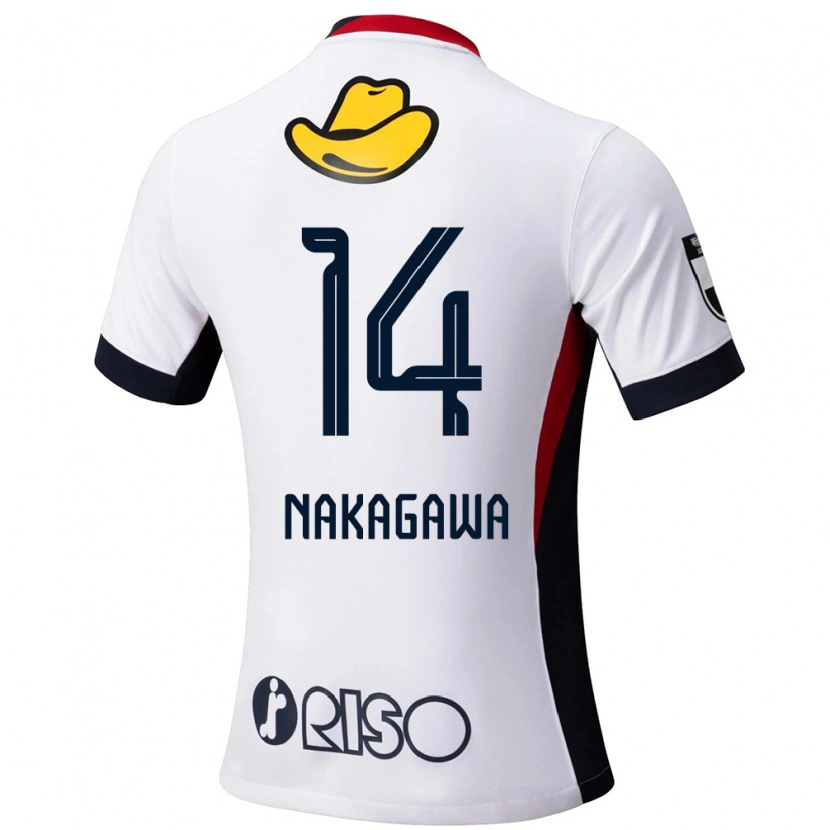 Danxen Dětské Sora Nakagawa #14 Červená Černá Daleko Hráčské Dresy 2025/26 Dres