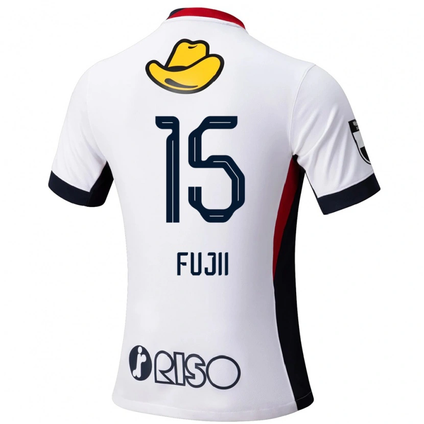 Danxen Dětské Tomoya Fujii #15 Červená Černá Daleko Hráčské Dresy 2025/26 Dres