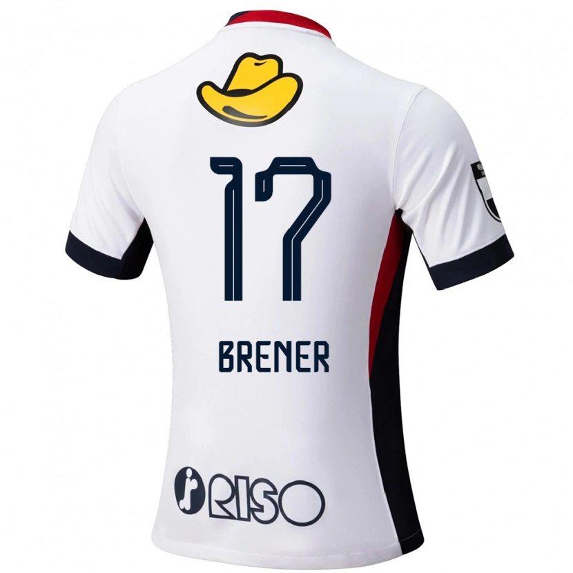 Danxen Dětské Talles Brener #17 Červená Černá Daleko Hráčské Dresy 2025/26 Dres