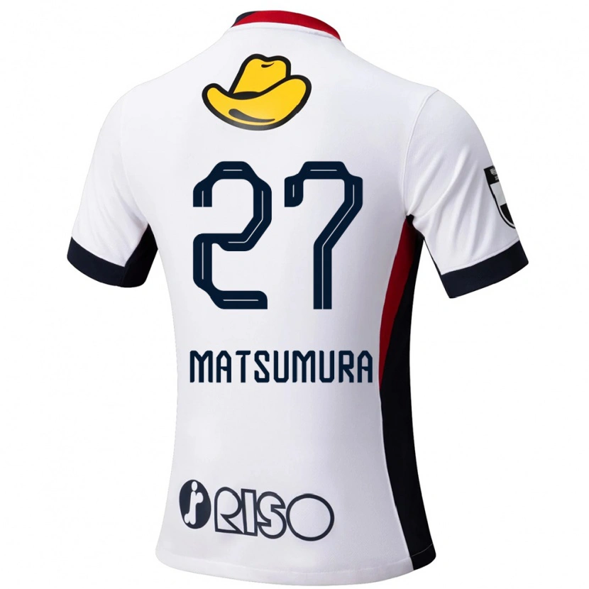 Danxen Dětské Yuta Matsumura #27 Červená Černá Daleko Hráčské Dresy 2025/26 Dres