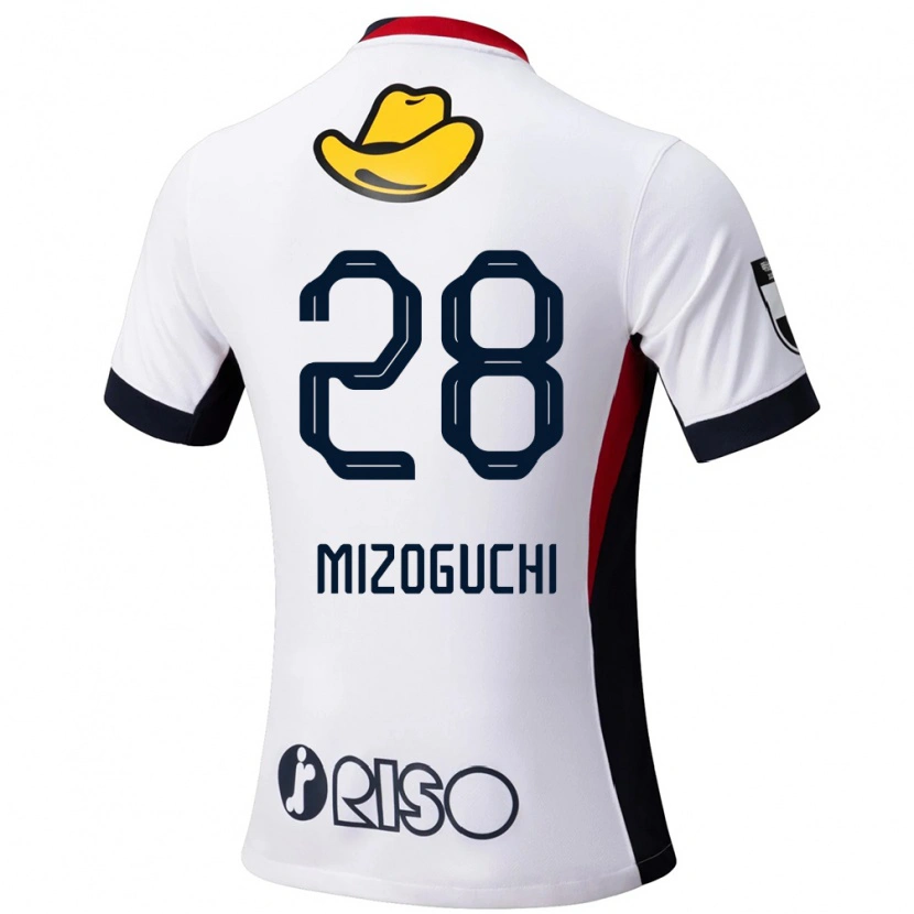 Danxen Dětské Shuhei Mizoguchi #28 Červená Černá Daleko Hráčské Dresy 2025/26 Dres