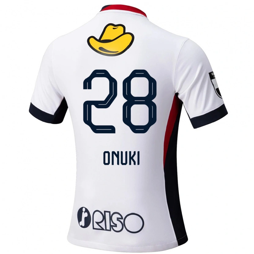 Danxen Dětské Rui Onuki #28 Červená Černá Daleko Hráčské Dresy 2025/26 Dres