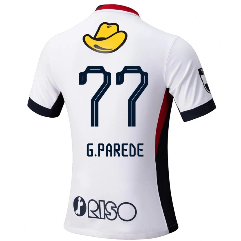 Danxen Dětské Guilherme Parede #77 Červená Černá Daleko Hráčské Dresy 2025/26 Dres