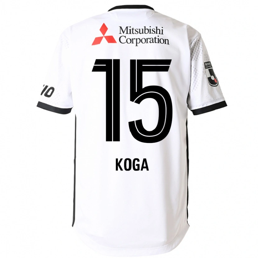 Danxen Dětské Shun Koga #15 Královská Modrá Bílá Daleko Hráčské Dresy 2025/26 Dres