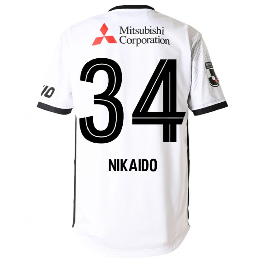 Danxen Dětské Rintaro Nikaido #34 Královská Modrá Bílá Daleko Hráčské Dresy 2025/26 Dres
