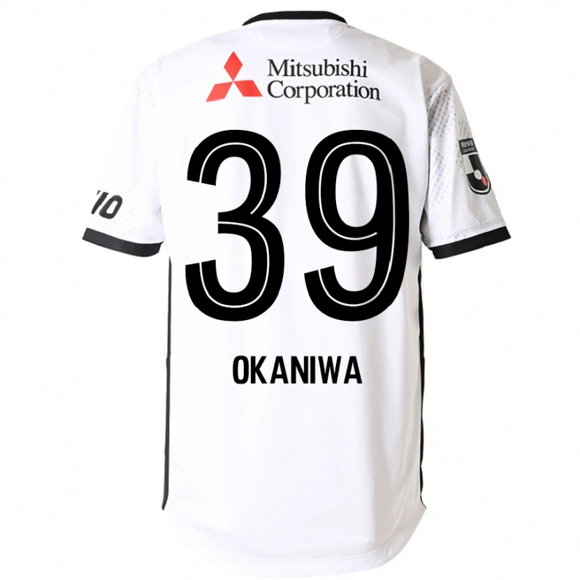 Danxen Dětské Shuto Okaniwa #39 Královská Modrá Bílá Daleko Hráčské Dresy 2025/26 Dres