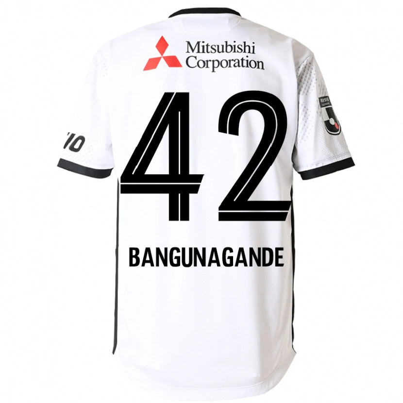 Danxen Dětské Kashifu Bangunagande #42 Královská Modrá Bílá Daleko Hráčské Dresy 2025/26 Dres
