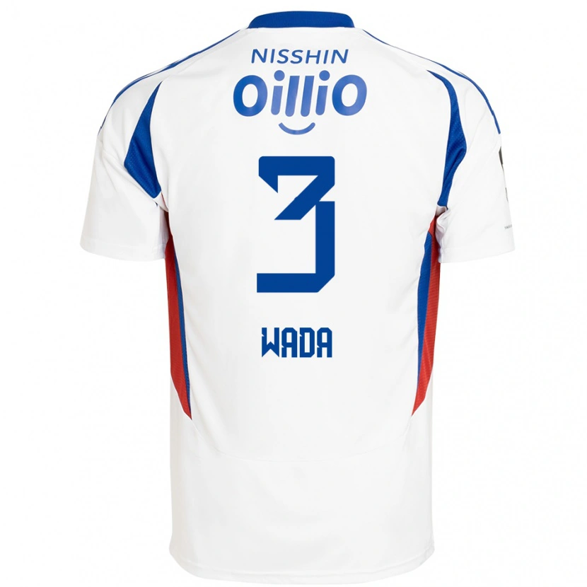 Danxen Dětské Yusei Wada #3 Královská Modrá Bílá Daleko Hráčské Dresy 2025/26 Dres
