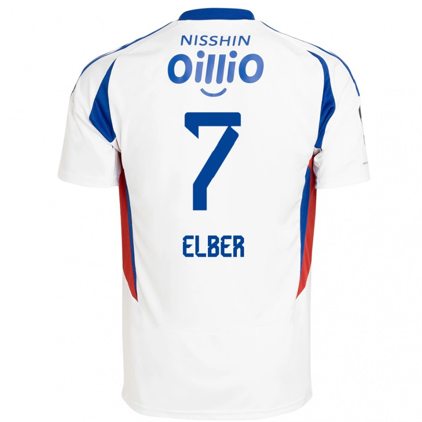 Danxen Dětské Élber #7 Královská Modrá Bílá Daleko Hráčské Dresy 2025/26 Dres