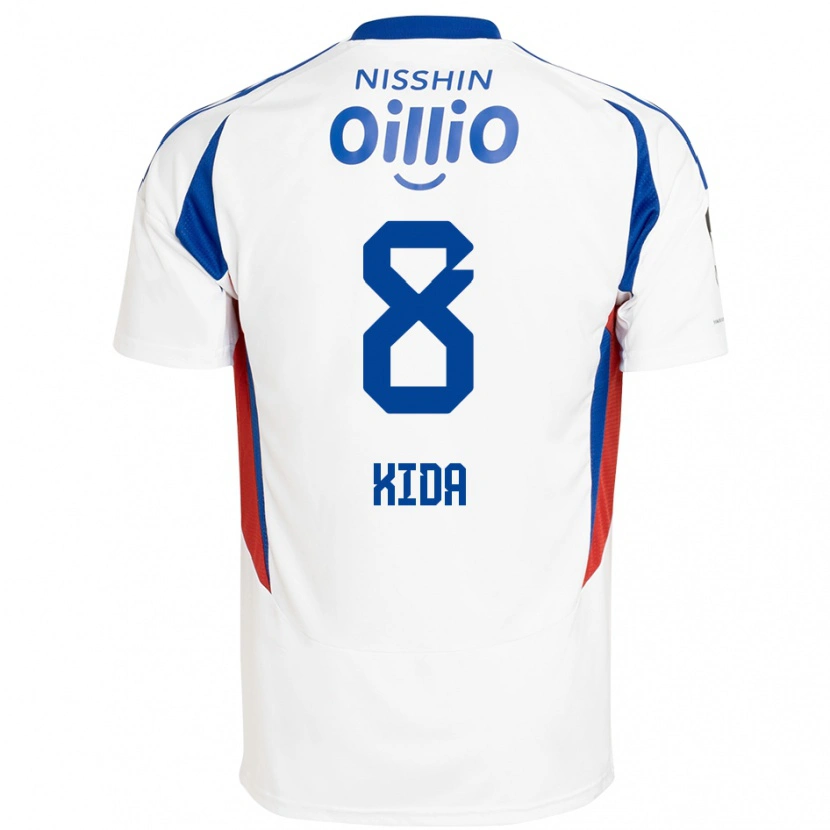 Danxen Dětské Takuya Kida #8 Královská Modrá Bílá Daleko Hráčské Dresy 2025/26 Dres