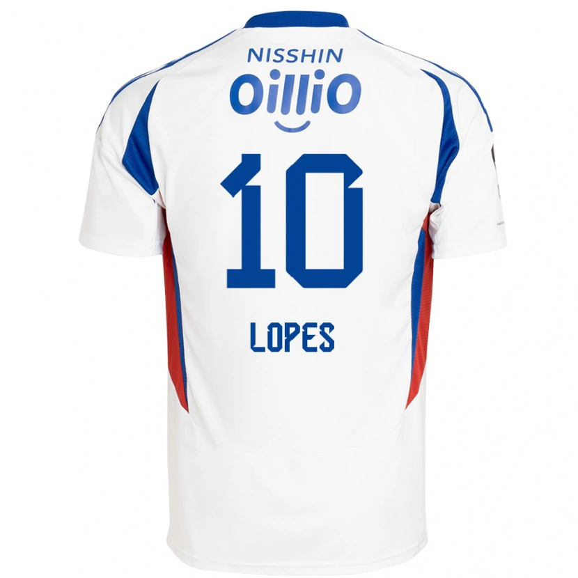 Danxen Dětské Anderson Lopes #10 Královská Modrá Bílá Daleko Hráčské Dresy 2025/26 Dres