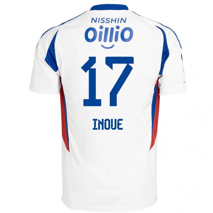 Danxen Dětské Kenta Inoue #17 Královská Modrá Bílá Daleko Hráčské Dresy 2025/26 Dres