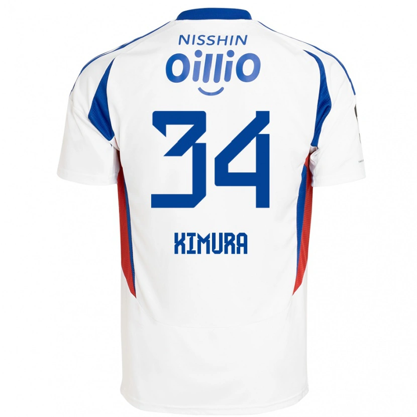 Danxen Dětské Takuto Kimura #34 Královská Modrá Bílá Daleko Hráčské Dresy 2025/26 Dres