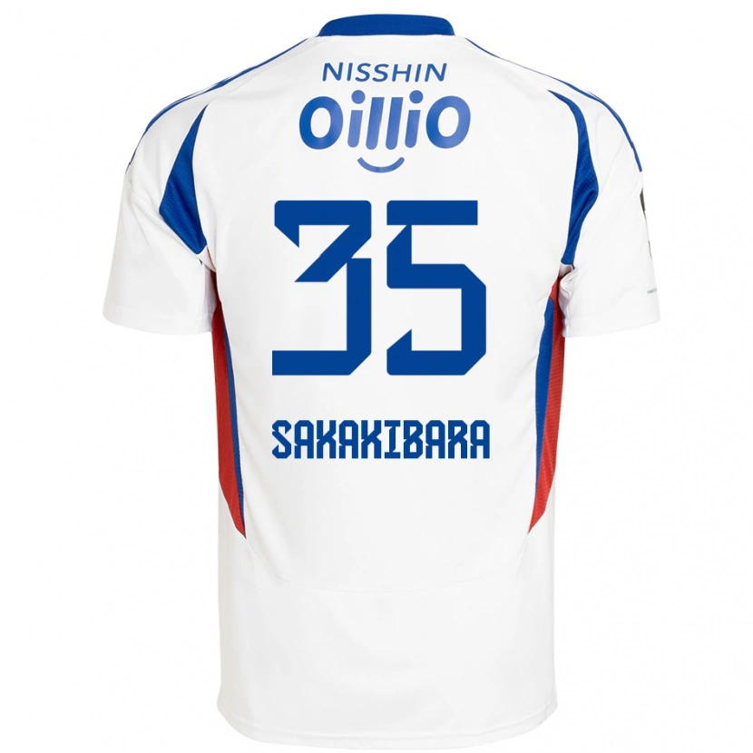 Danxen Dětské Keigo Sakakibara #35 Královská Modrá Bílá Daleko Hráčské Dresy 2025/26 Dres
