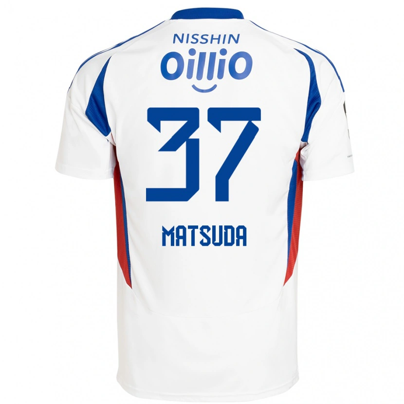 Danxen Dětské Eitaro Matsuda #37 Královská Modrá Bílá Daleko Hráčské Dresy 2025/26 Dres