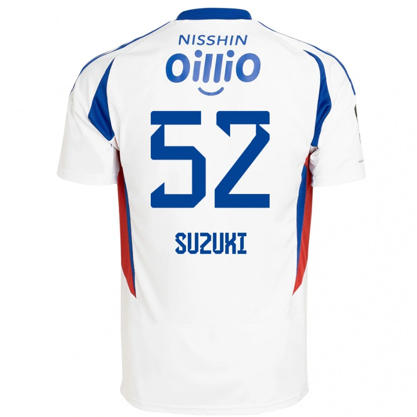 Danxen Dětské Kai Suzuki #52 Královská Modrá Bílá Daleko Hráčské Dresy 2025/26 Dres