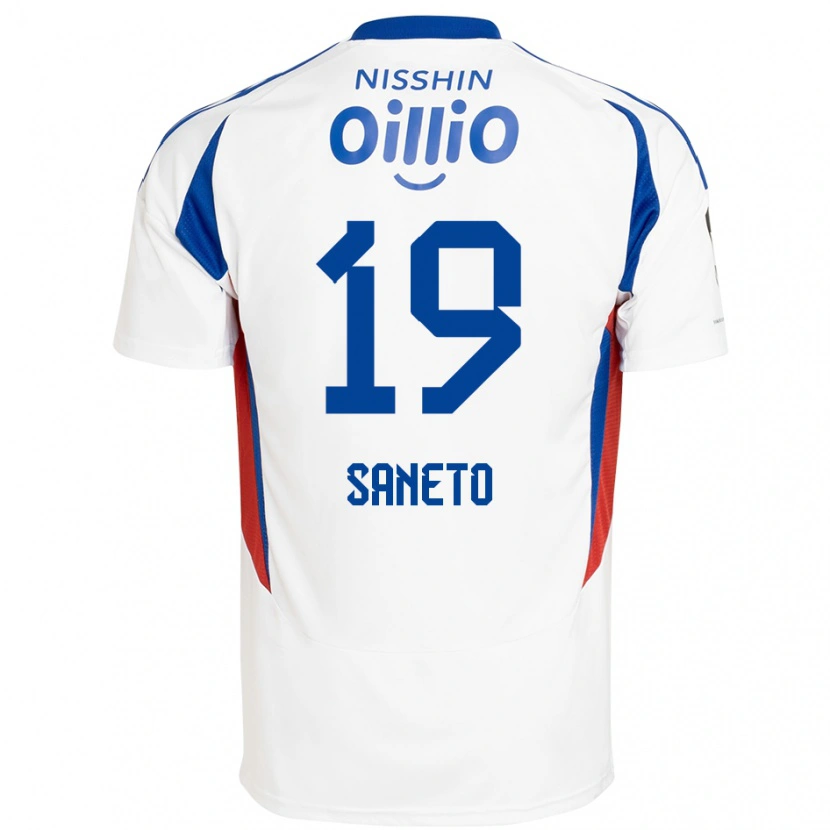 Danxen Dětské Yuki Saneto #19 Královská Modrá Bílá Daleko Hráčské Dresy 2025/26 Dres