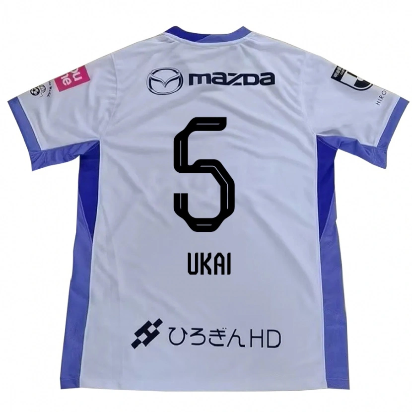 Danxen Dětské Hiroto Ukai #5 Fialová Oranžová Daleko Hráčské Dresy 2025/26 Dres