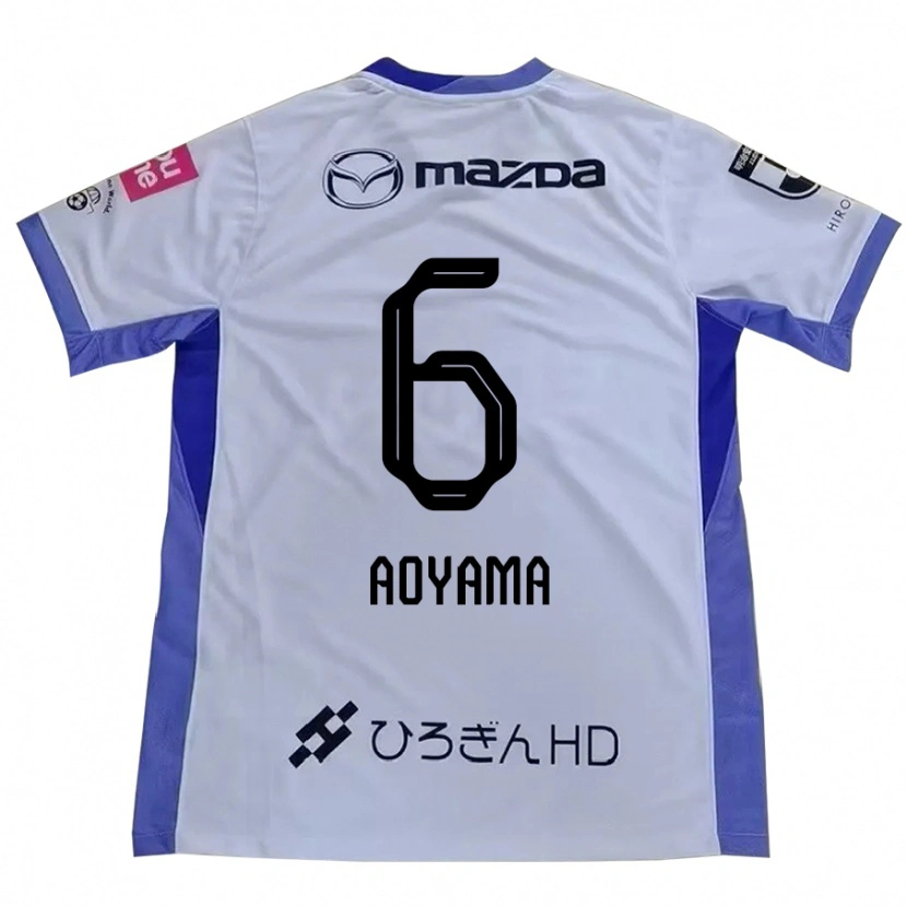 Danxen Dětské Toshihiro Aoyama #6 Fialová Oranžová Daleko Hráčské Dresy 2025/26 Dres