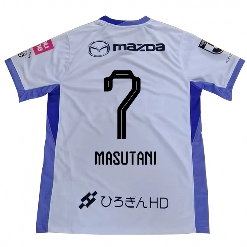 Danxen Dětské Ayuki Masutani #7 Fialová Oranžová Daleko Hráčské Dresy 2025/26 Dres