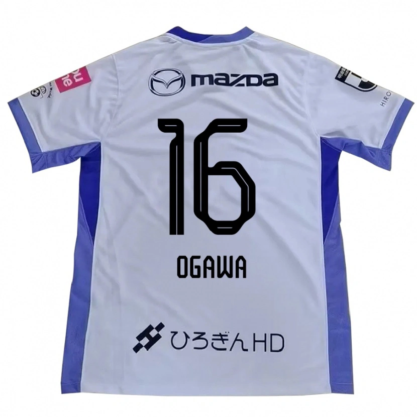 Danxen Dětské Hikaru Ogawa #16 Fialová Oranžová Daleko Hráčské Dresy 2025/26 Dres