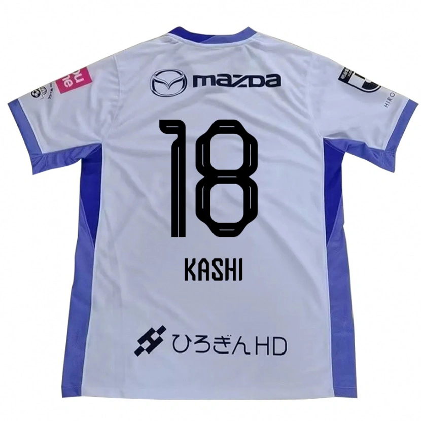 Danxen Dětské Yoshifumi Kashiwa #18 Fialová Oranžová Daleko Hráčské Dresy 2025/26 Dres