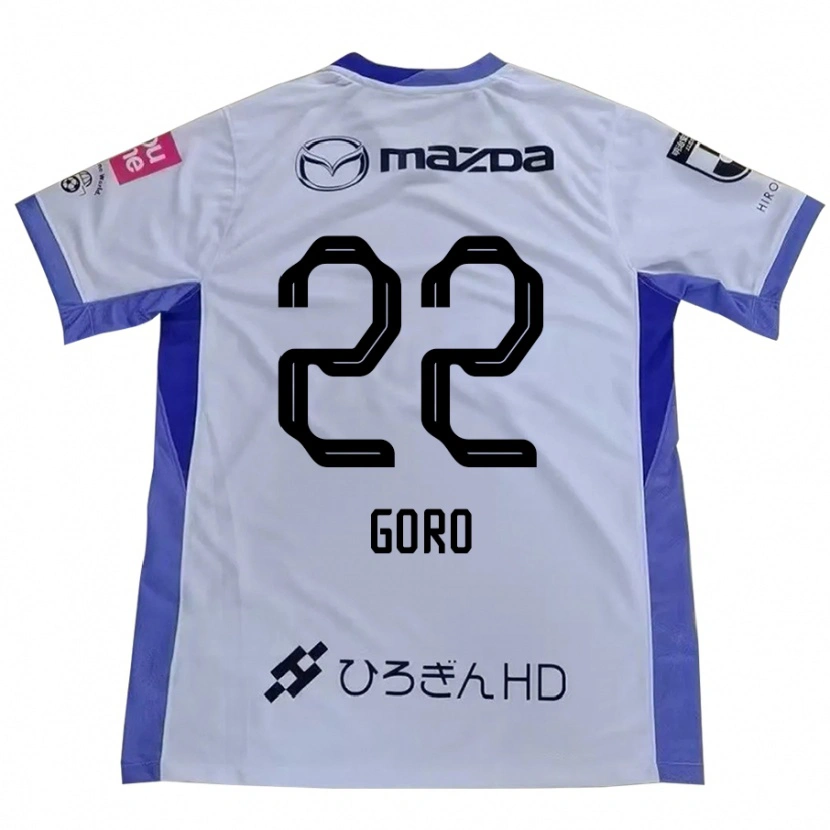 Danxen Dětské Goro Kawanami #22 Fialová Oranžová Daleko Hráčské Dresy 2025/26 Dres