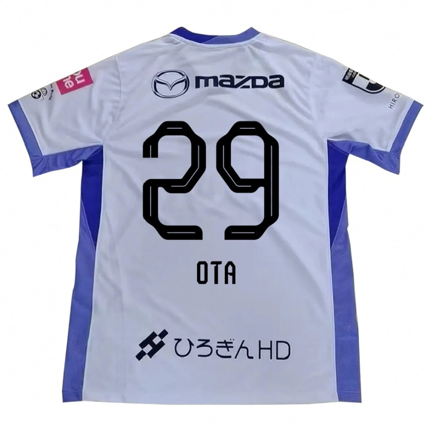 Danxen Dětské Hiroto Ota #29 Fialová Oranžová Daleko Hráčské Dresy 2025/26 Dres