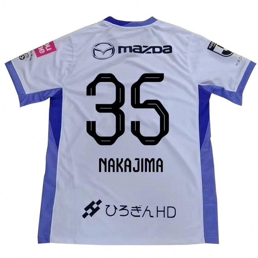 Danxen Dětské Yotaro Nakajima #35 Fialová Oranžová Daleko Hráčské Dresy 2025/26 Dres