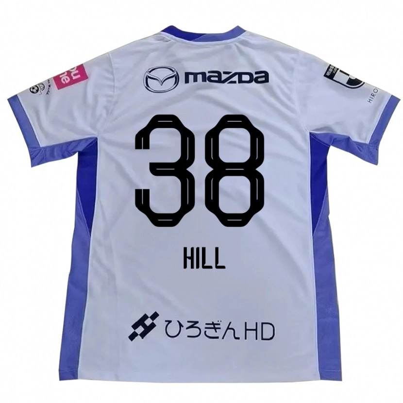 Danxen Dětské Cailen Hill #38 Fialová Oranžová Daleko Hráčské Dresy 2025/26 Dres