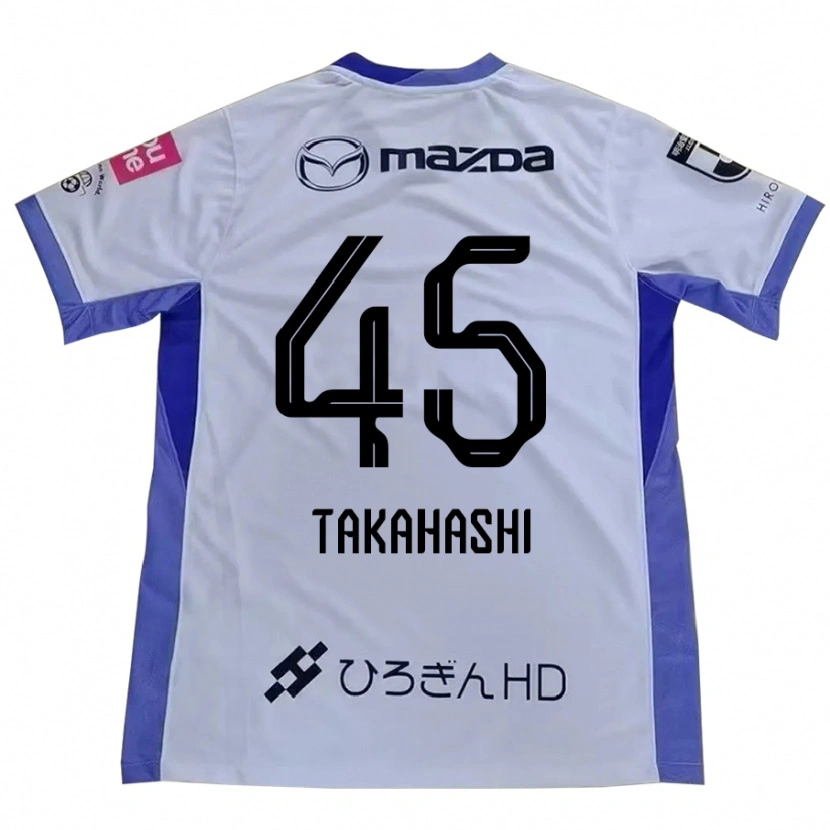 Danxen Dětské Narumi Takahashi #45 Fialová Oranžová Daleko Hráčské Dresy 2025/26 Dres