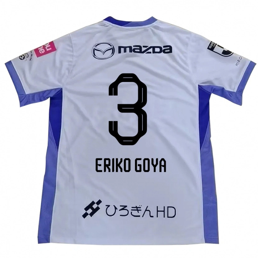 Danxen Dětské Eriko Goya #3 Fialová Oranžová Daleko Hráčské Dresy 2025/26 Dres