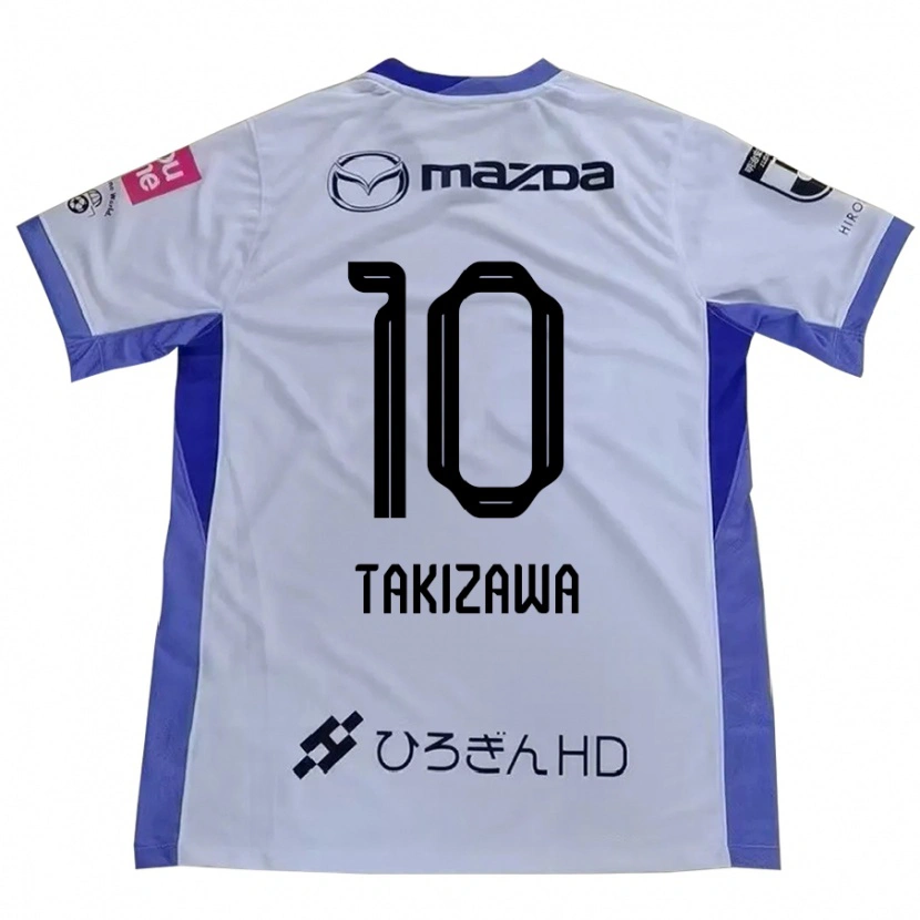 Danxen Dětské Chise Takizawa #10 Fialová Oranžová Daleko Hráčské Dresy 2025/26 Dres