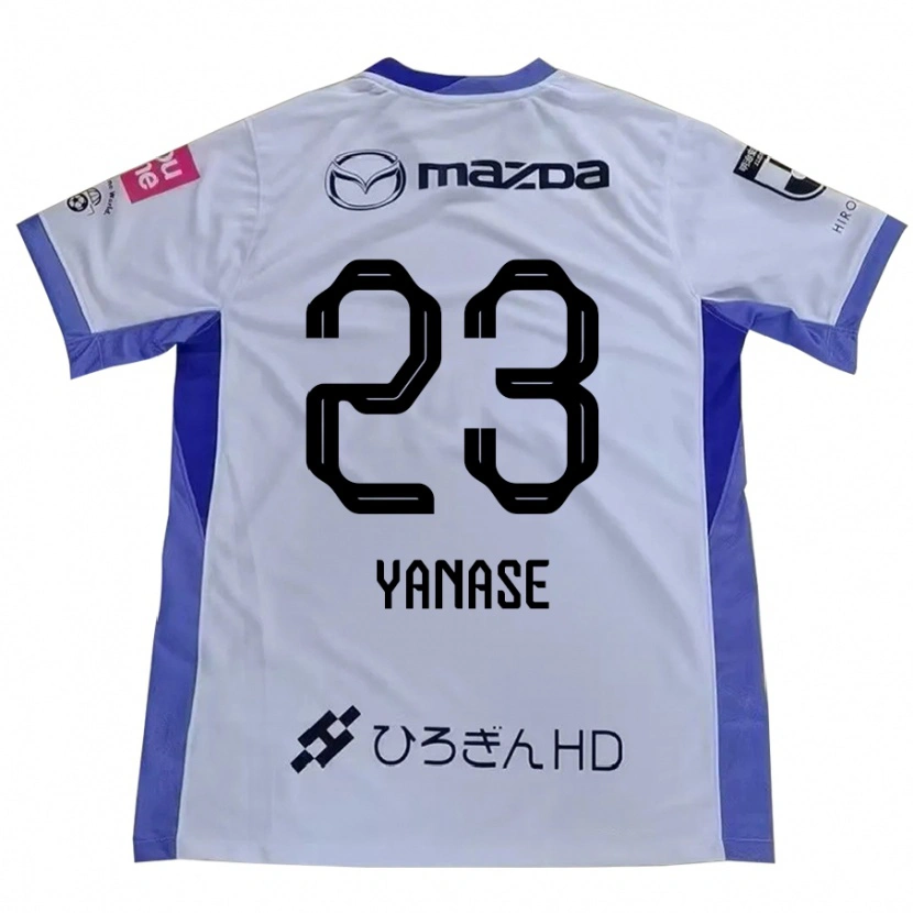 Danxen Dětské Funa Yanase #23 Fialová Oranžová Daleko Hráčské Dresy 2025/26 Dres