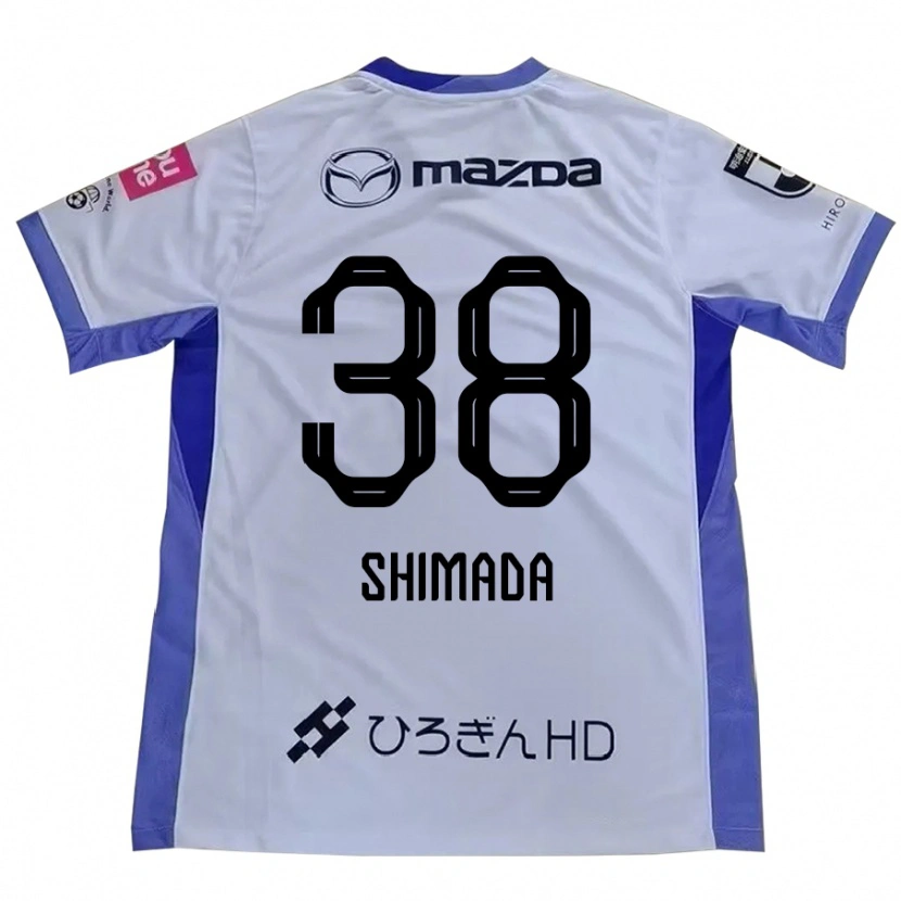 Danxen Dětské Hana Shimada #38 Fialová Oranžová Daleko Hráčské Dresy 2025/26 Dres