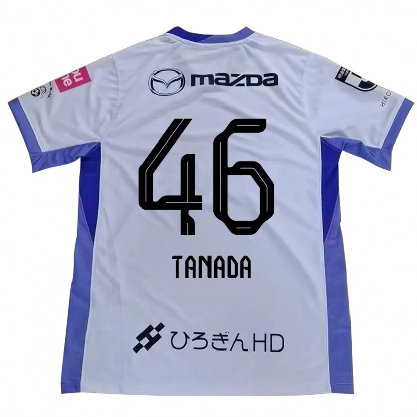 Danxen Dětské Ryo Tanada #46 Fialová Oranžová Daleko Hráčské Dresy 2025/26 Dres
