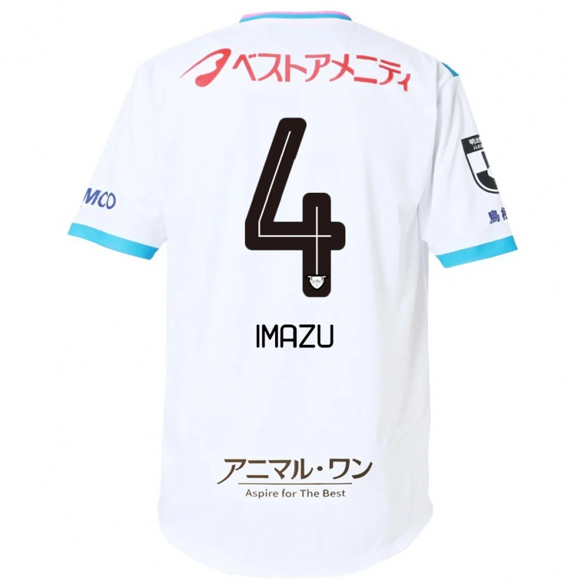 Danxen Dětské Yuta Imazu #4 Modrá Růžová Daleko Hráčské Dresy 2025/26 Dres