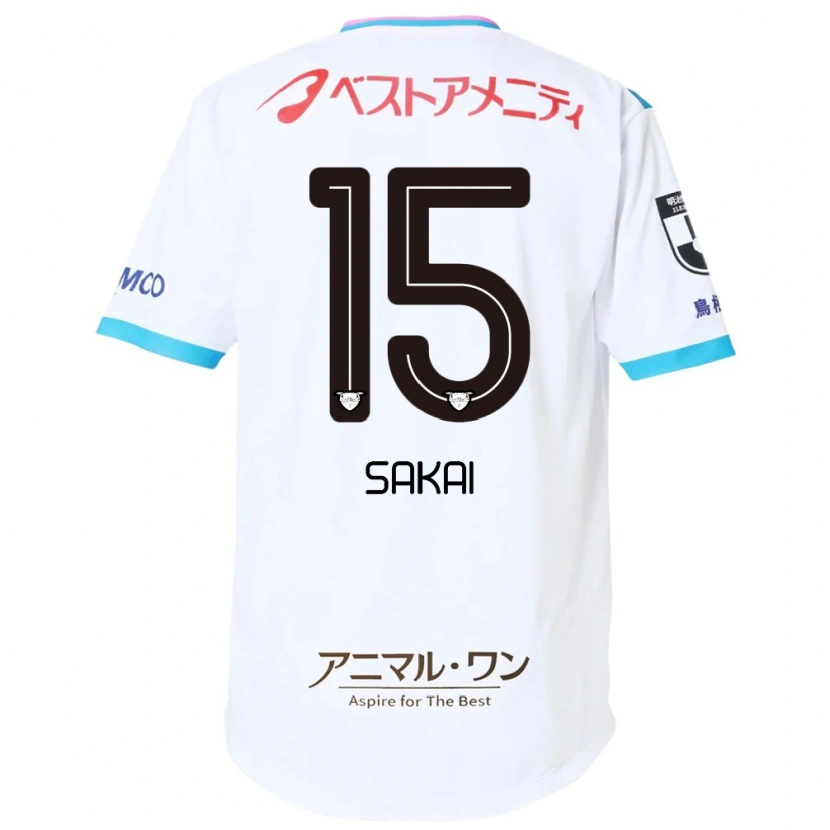 Danxen Dětské Noriyoshi Sakai #15 Modrá Růžová Daleko Hráčské Dresy 2025/26 Dres