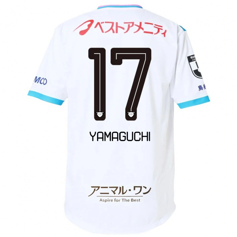 Danxen Dětské Hikaru Yamaguchi #17 Modrá Růžová Daleko Hráčské Dresy 2025/26 Dres