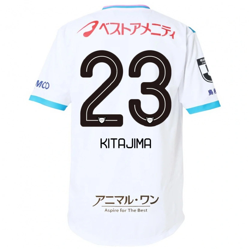 Danxen Dětské Fumiya Kitajima #23 Modrá Růžová Daleko Hráčské Dresy 2025/26 Dres