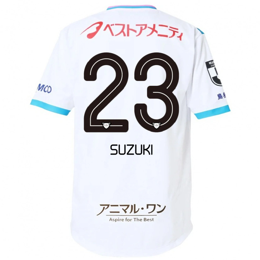 Danxen Dětské Yuki Suzuki #23 Modrá Růžová Daleko Hráčské Dresy 2025/26 Dres