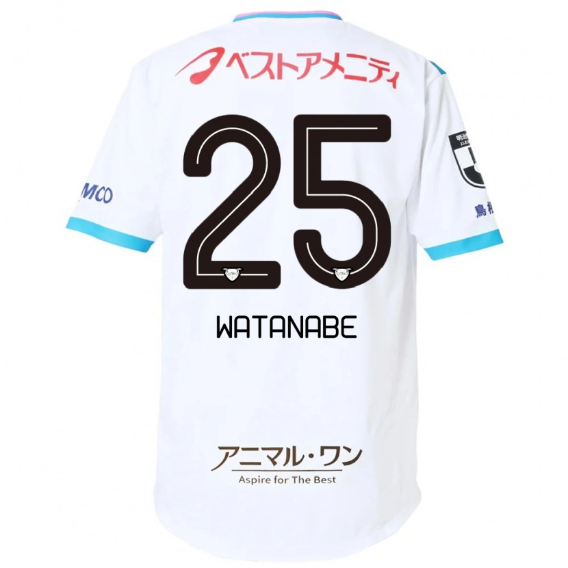 Danxen Dětské Ryohei Watanabe #25 Modrá Růžová Daleko Hráčské Dresy 2025/26 Dres