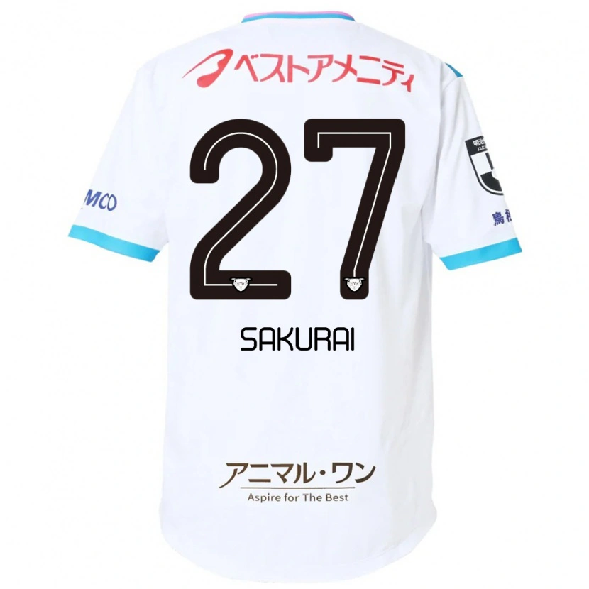 Danxen Dětské Tatsunori Sakurai #27 Modrá Růžová Daleko Hráčské Dresy 2025/26 Dres