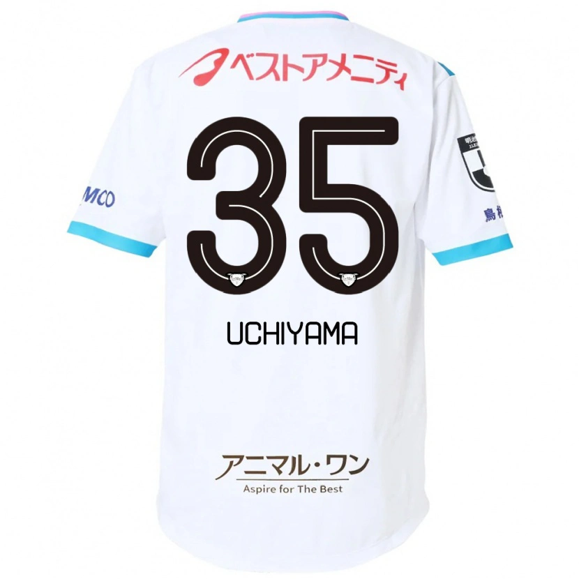 Danxen Dětské Kei Uchiyama #35 Modrá Růžová Daleko Hráčské Dresy 2025/26 Dres